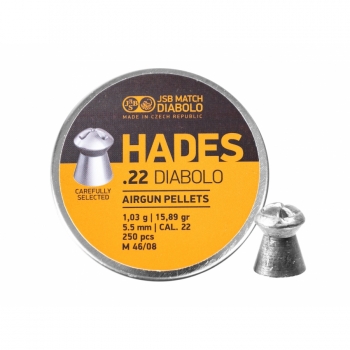 Śrut diabolo JSB Hades 5,5 mm 250 szt.